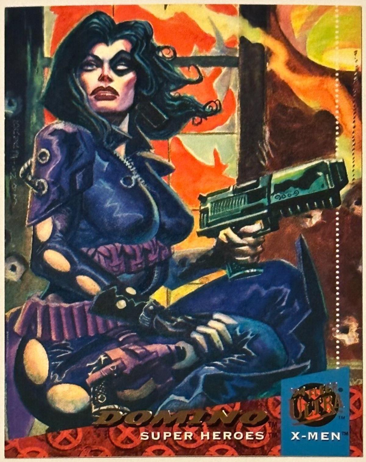 1995 1994 Ultra X-Men Domino #20 card