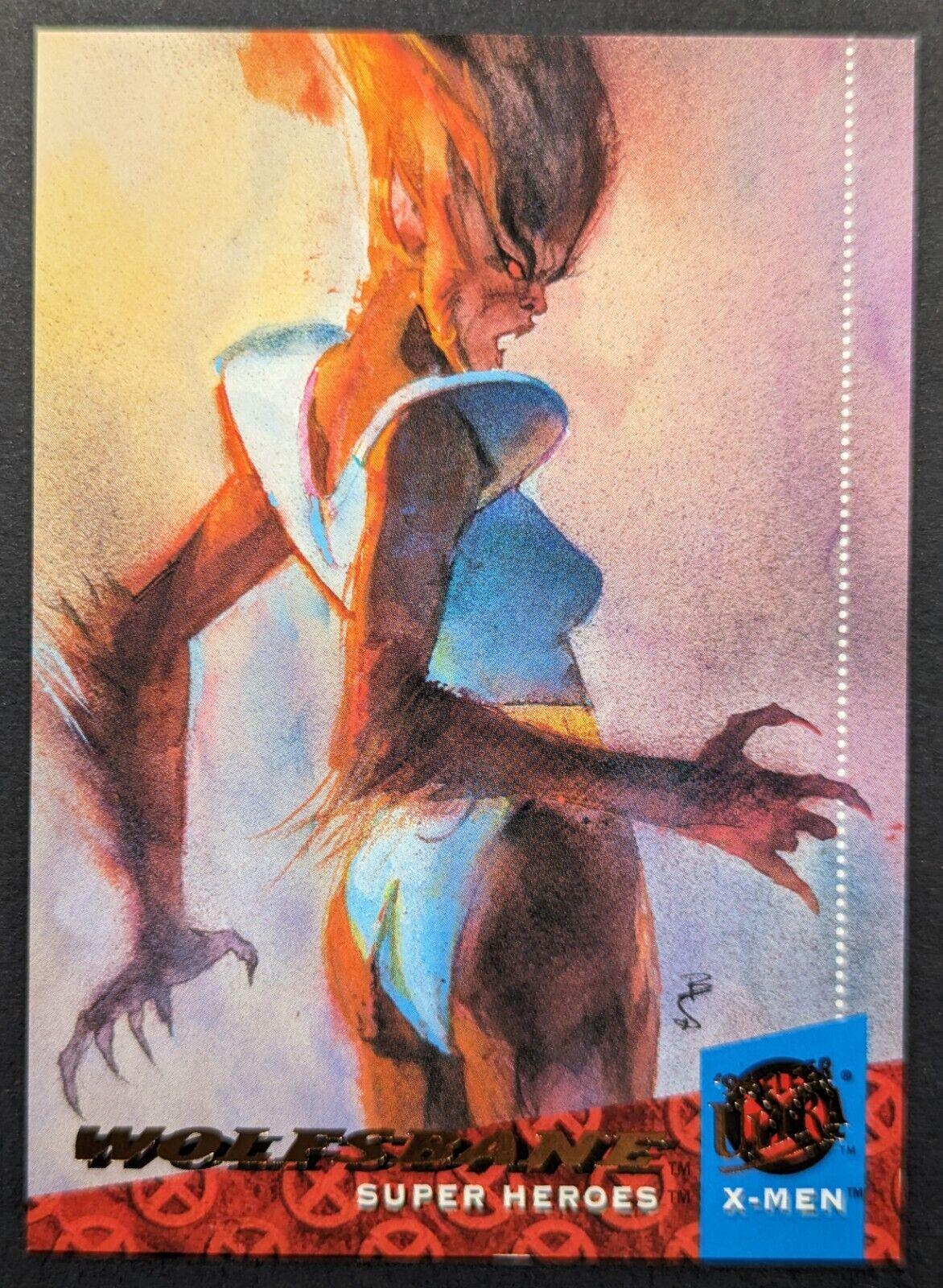 1995 1994 Ultra X-Men Wolfsbane #33 card