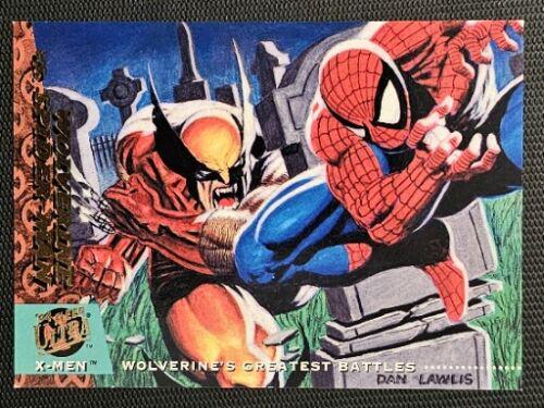 1995 1994 Ultra X-Men Wolverine vs. Spiderman #142 card