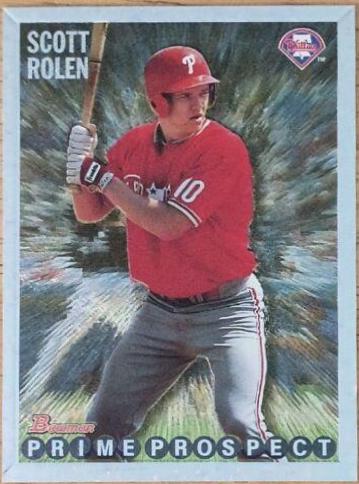 1995 Bowman Scott Rolen [Foil] #271 card
