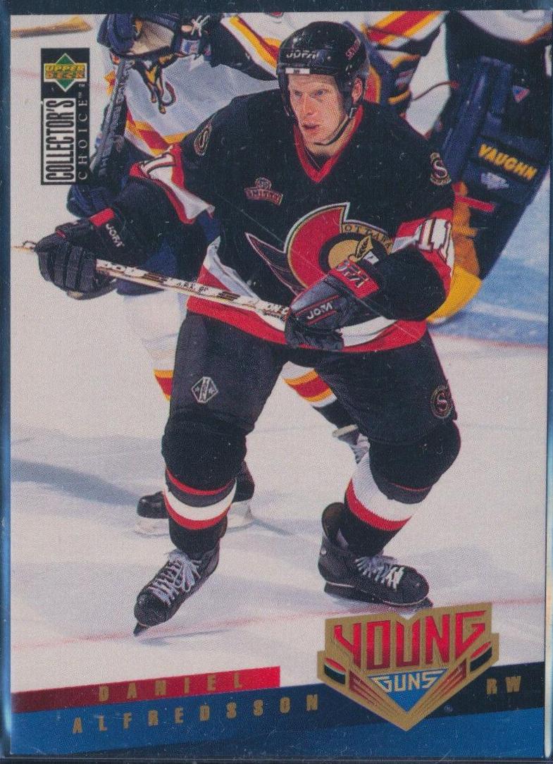 1995 Collector's Choice Daniel Alfredsson #406 card