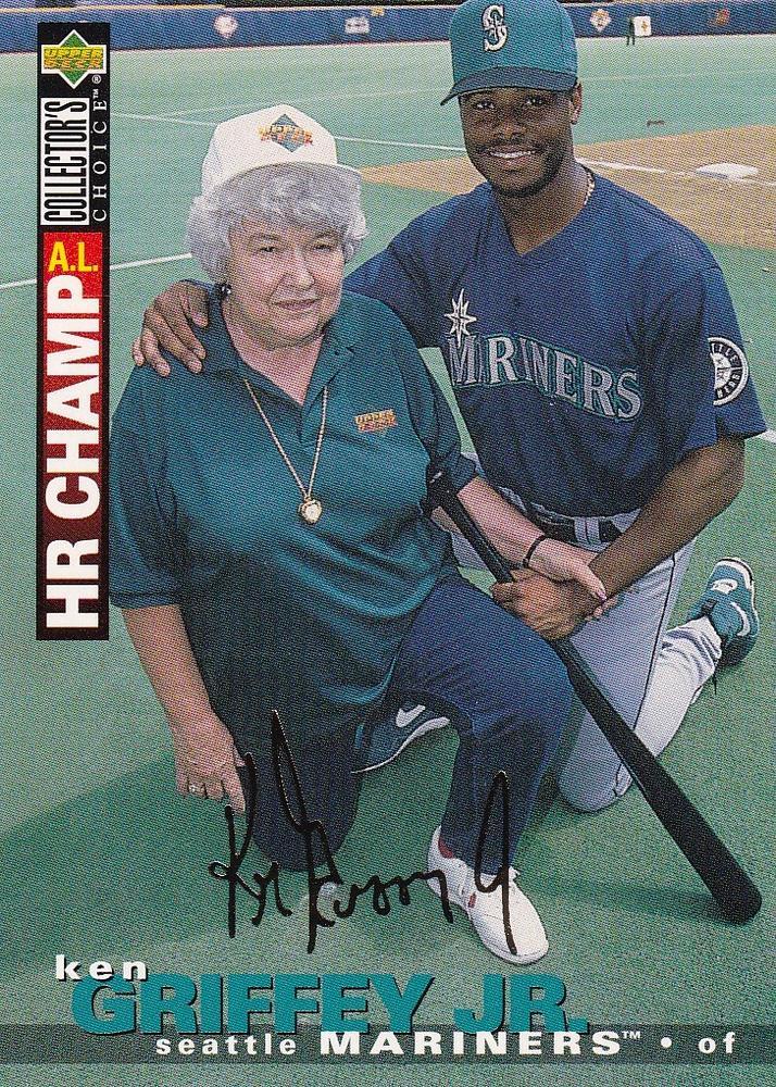 1995 Collector's Choice Ken Griffey Jr. [Gold Signature] #70 card