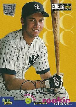 1995 Collector's Choice Se Derek Jeter [Silver Signature] #2 card