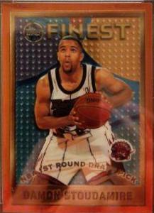 1995 Finest Damon Stoudamire #117 card
