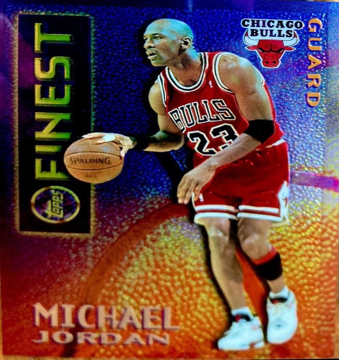 1995 Finest Mystery Michael Jordan [Borderless] #M1 card