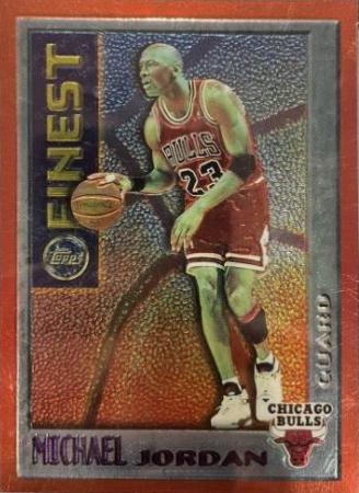 1995 Finest Mystery Michael Jordan [Orange Bordered] #M1 card