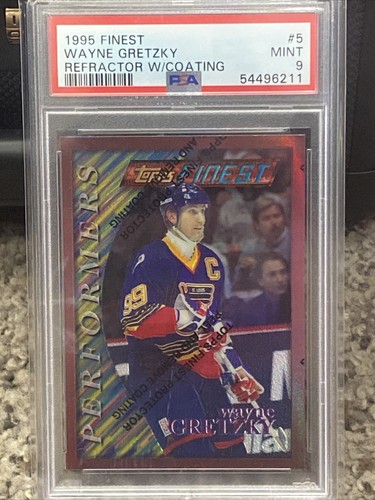 1995 Finest Wayne Gretzky [Refractor w/ Coating] #5 card