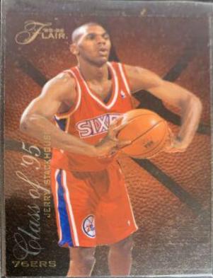 1995 Flair Class of '95 Jerry Stackhouse #R-9 card