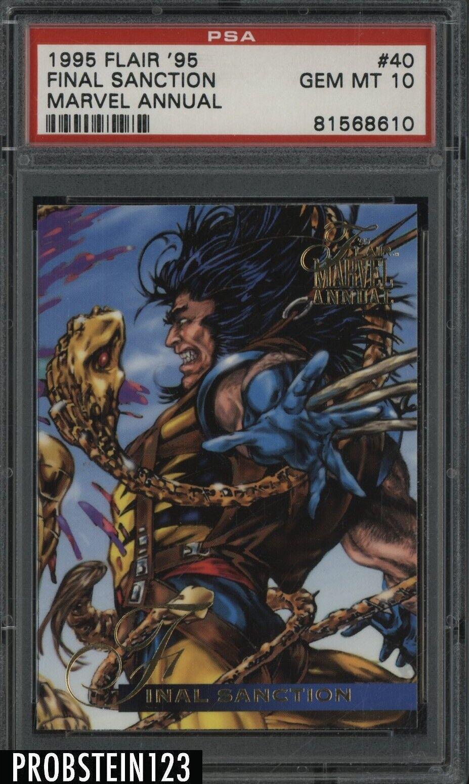 1995 Flair Final Sanction #40 card