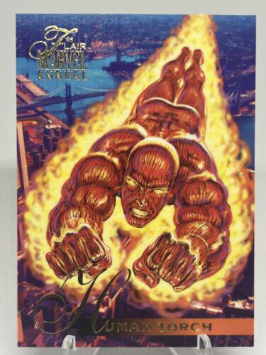 1995 Flair Human Torch #79 card