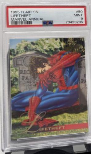 1995 Flair Lifetheft #50 card