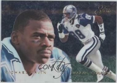 1995 Flair Michael Irvin #53 card