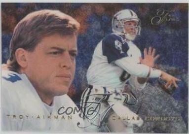1995 Flair Troy Aikman #51 card