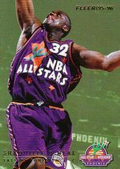 1995 Fleer All-Stars Shaquille O'Neal, Hakeem Olajuwon #3 card