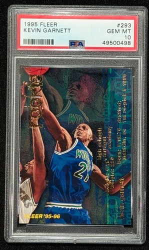 1995 Fleer Kevin Garnett #293 card