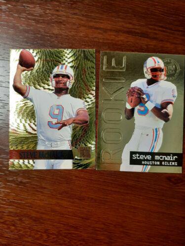 1995 Fleer Metal Gold Blaster steve mcnair #11 card