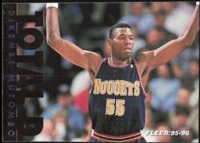 1995 Fleer Total D Dikembe Mutombo #5 card