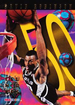 1995 Hoops Number Crunchers David Robinson #12 card