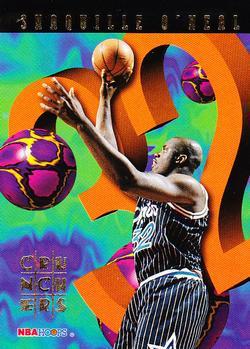 1995 Hoops Number Crunchers Shaquille O'neal #2 card
