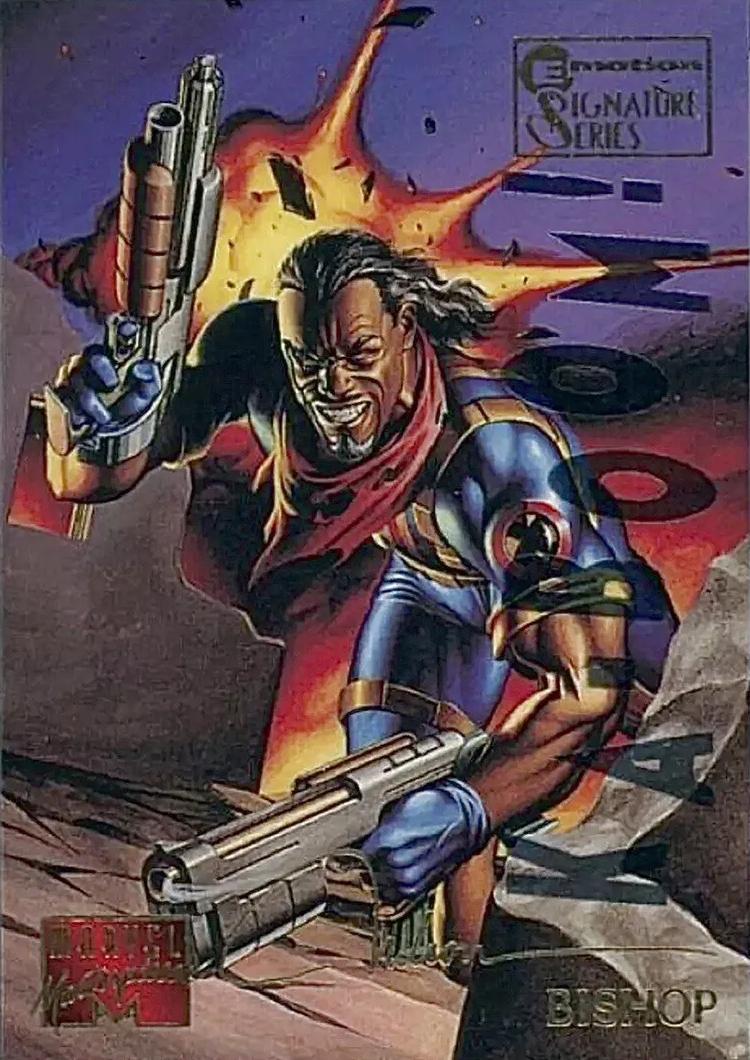 1995 Masterpieces Bishop [Emotion Signature] #11 card