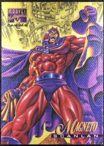 1995 Masterpieces Canvas Magneto #13 card