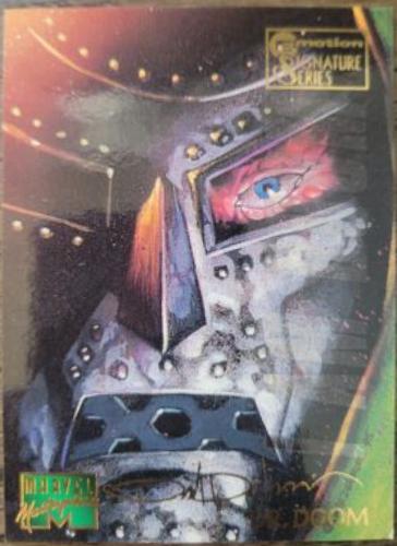 1995 Masterpieces Doctor Doom [Emotion Signature] #28 card