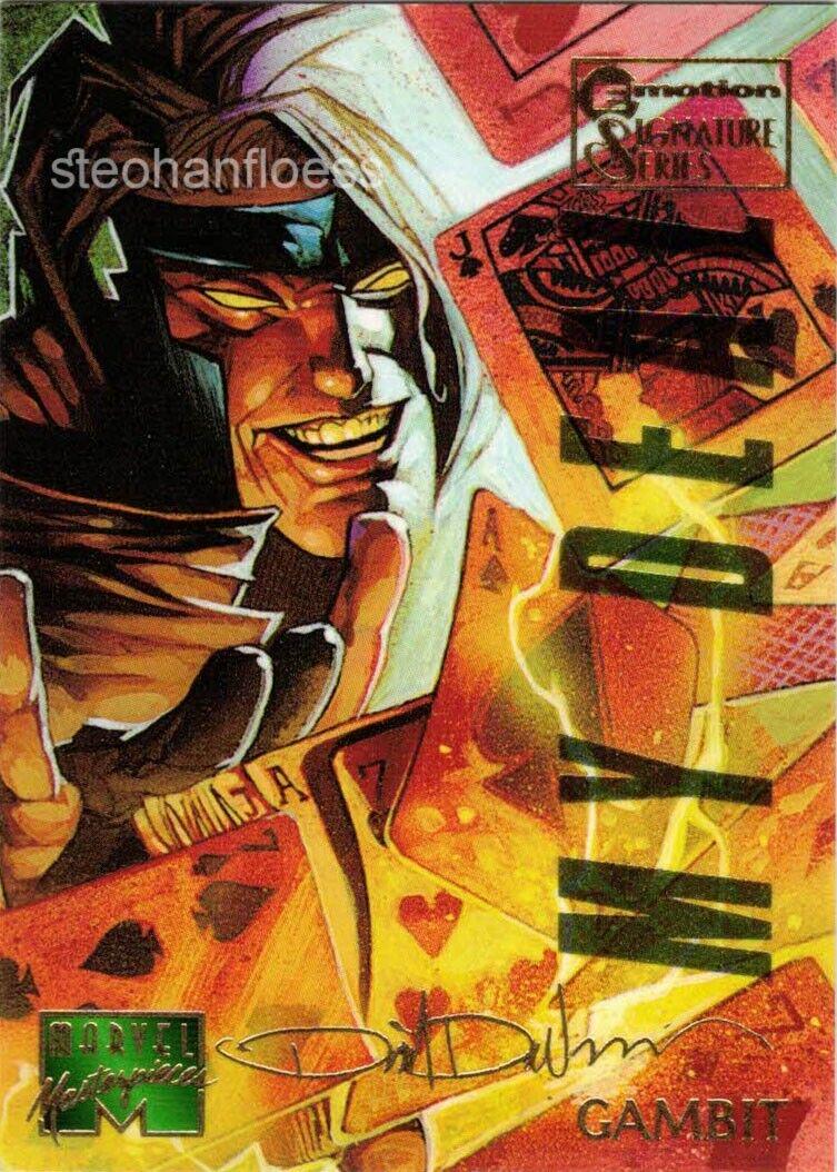 1995 Masterpieces Gambit [Emotion Signature] #34 card