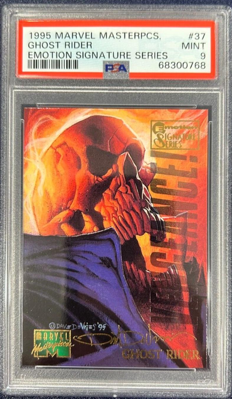 1995 Masterpieces Ghost Rider [Emotion Signature] #37 card