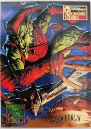 1995 Masterpieces Green Goblin [Emotion Signature] #126 card