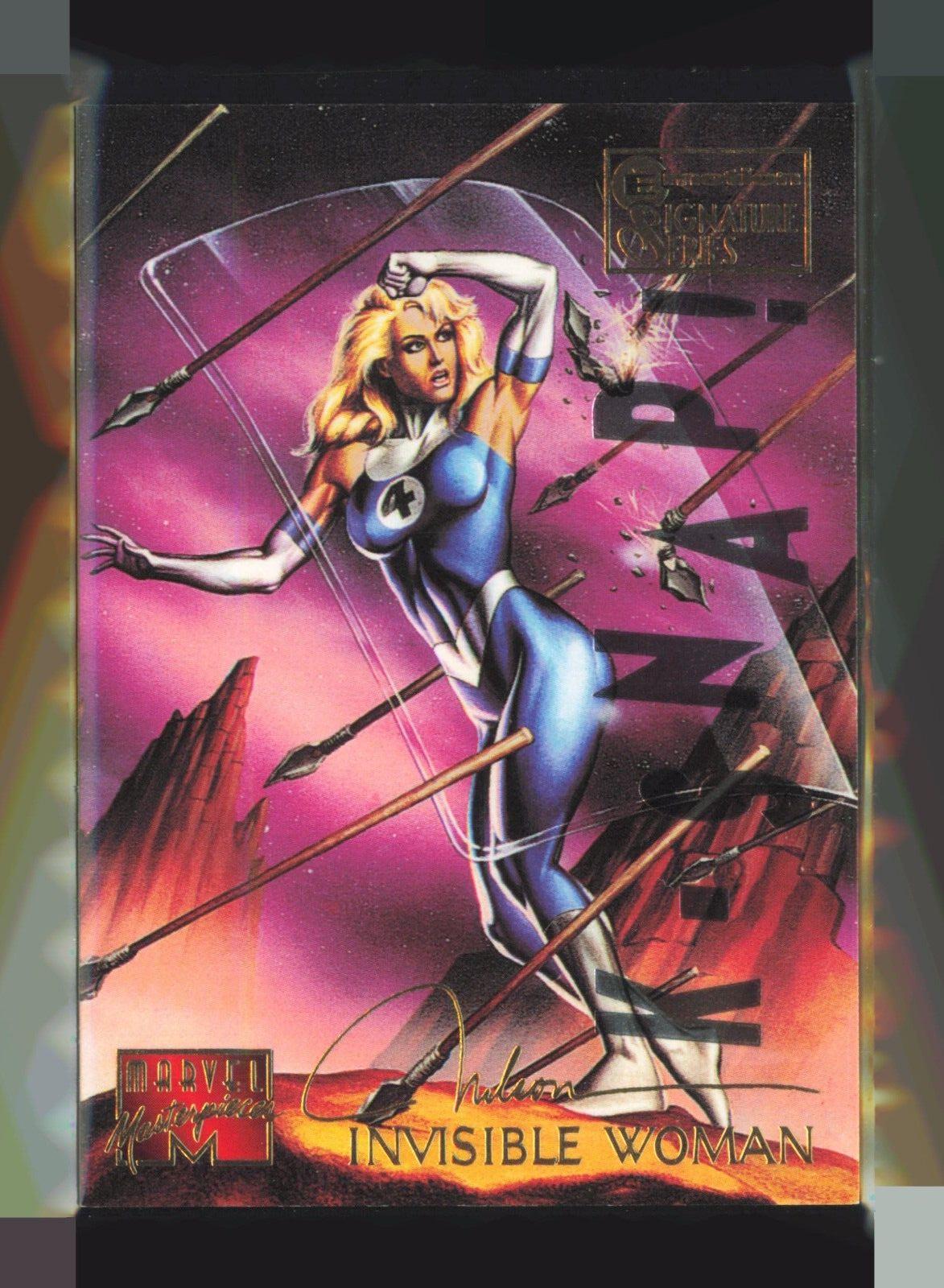 1995 Masterpieces Invisible Woman [Emotion Signature] #49 card