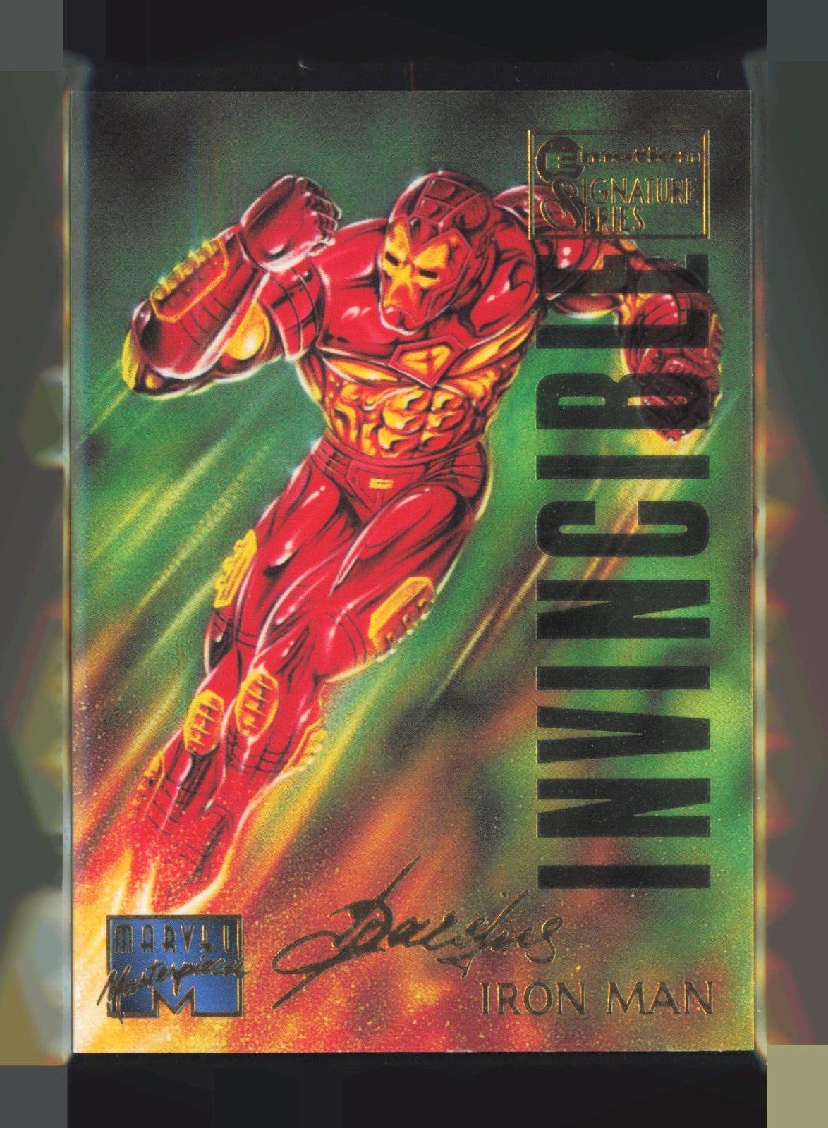 1995 Masterpieces Iron Man [Emotion Signature] #54 card