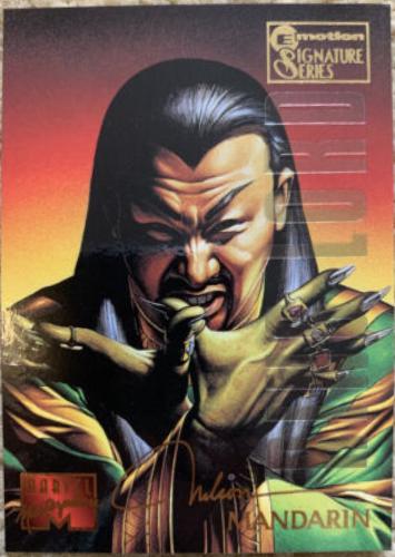 1995 Masterpieces Mandarin [Emotion Signature] #65 card