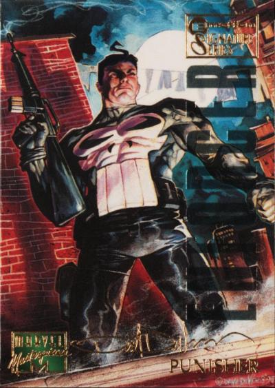 1995 Masterpieces Punisher [Emotion Signature] #79 card