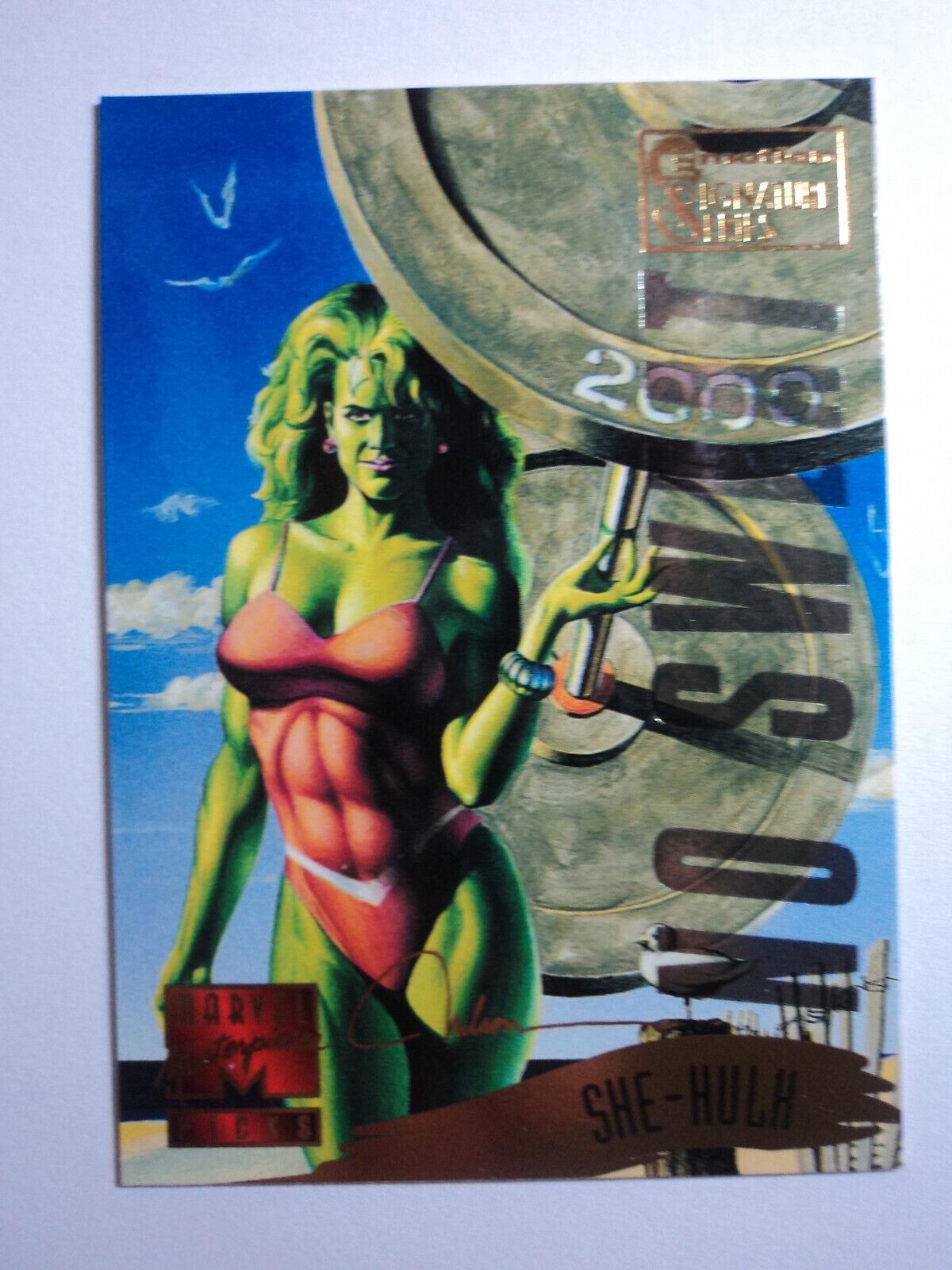1995 Masterpieces She-Hulk #145 card
