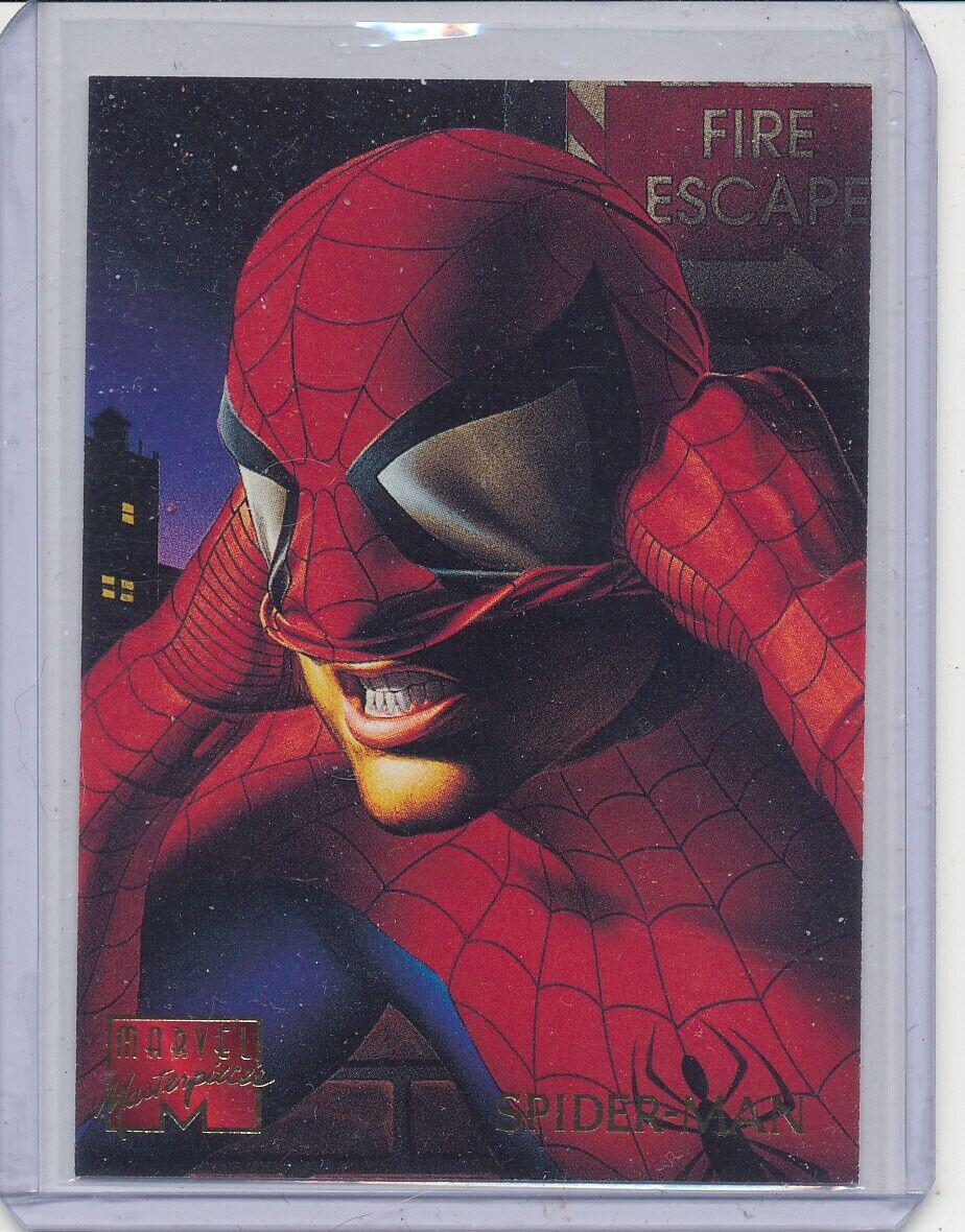1995 Masterpieces Spider-Man #92 card