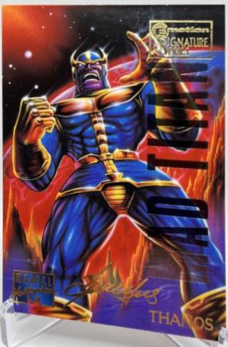 1995 Masterpieces Thanos [Emotion Signature] #98 card