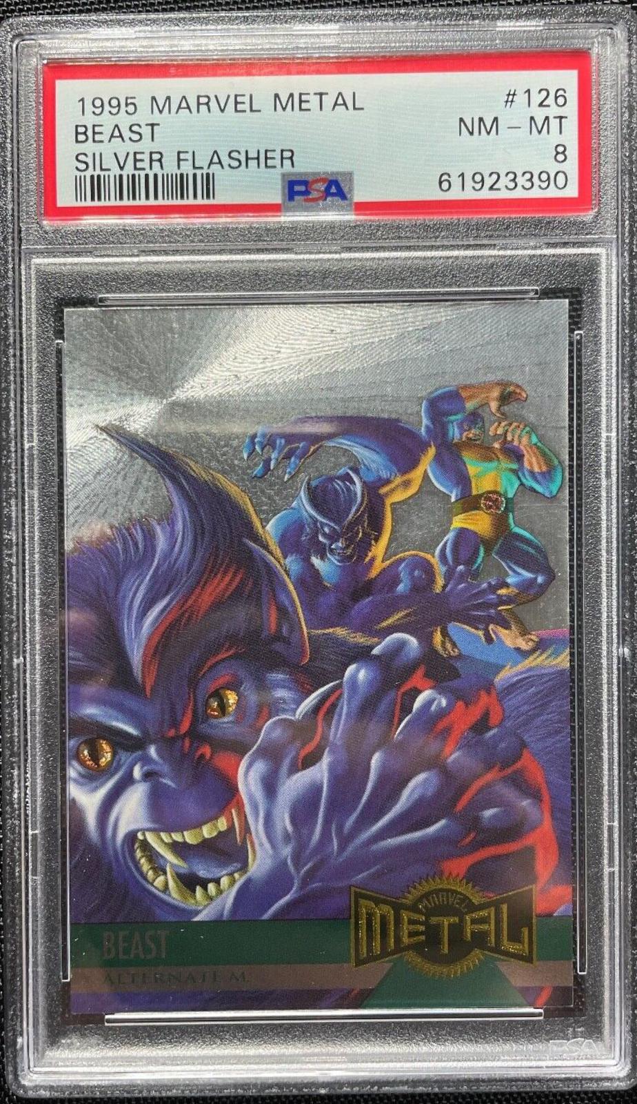 1995 Metal Beast [Silver Flasher] #126 card