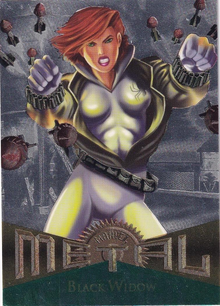 1995 Metal Black Widow #10 card