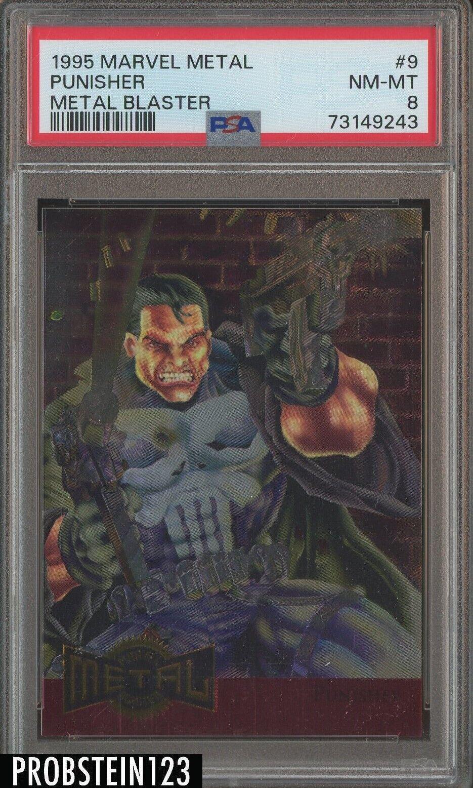 1995 Metal Blaster Punisher #9 card