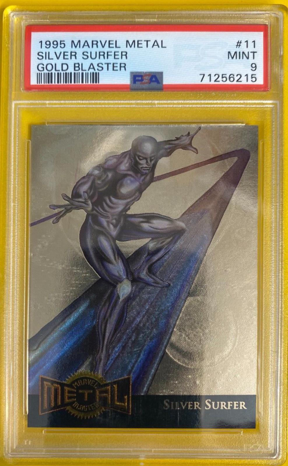 1995 Metal Blaster Silver Surfer [Gold] #11 card