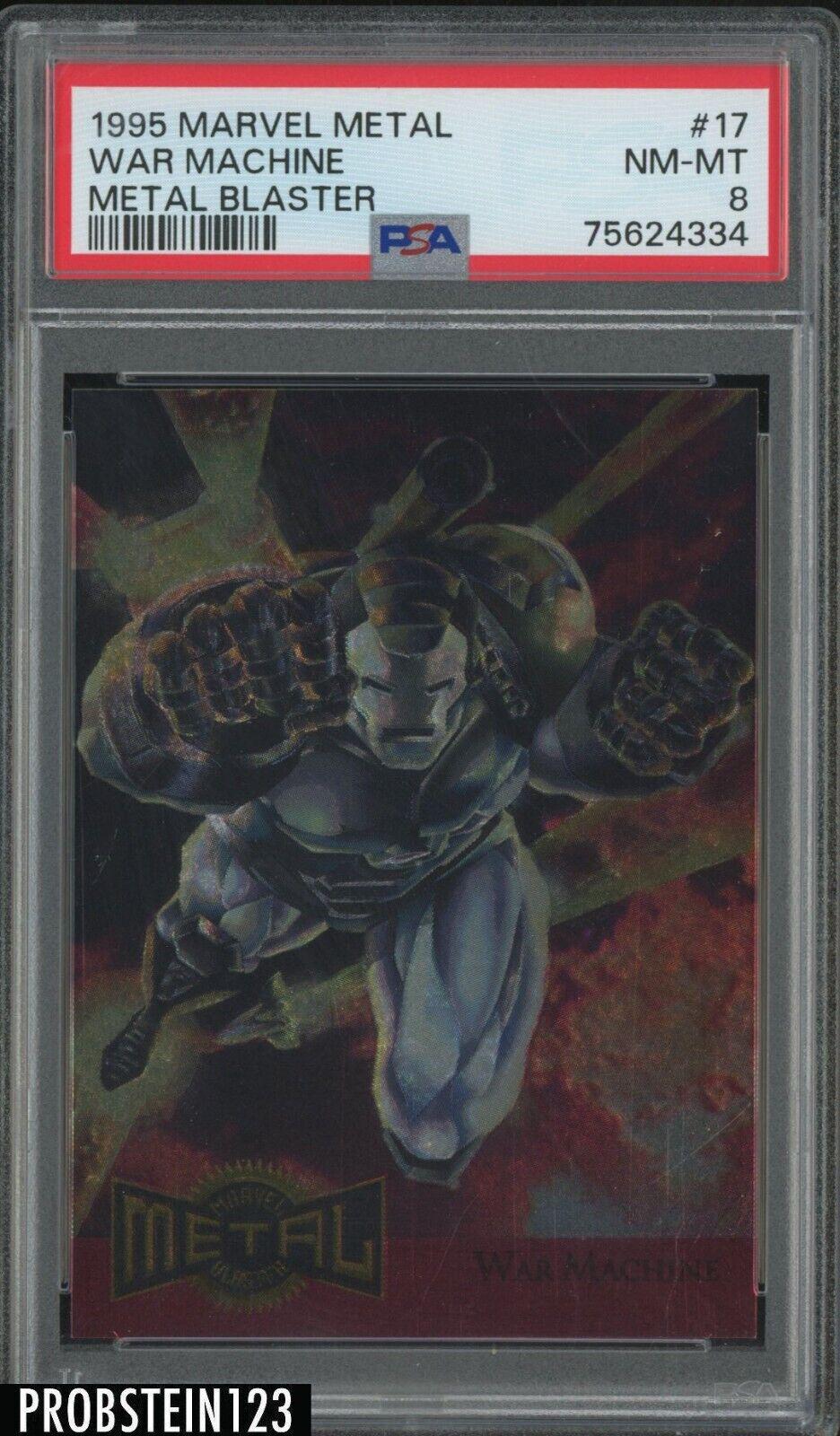 1995 Metal Blaster War Machine #17 card