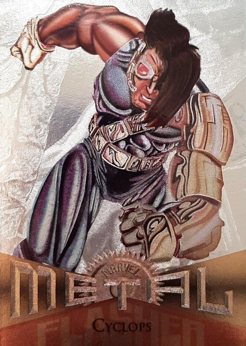 1995 Metal Cyclops [Silver Flasher] #3 card