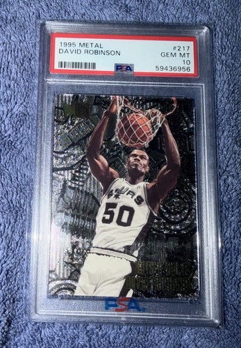 1995 Metal David Robinson #217 card