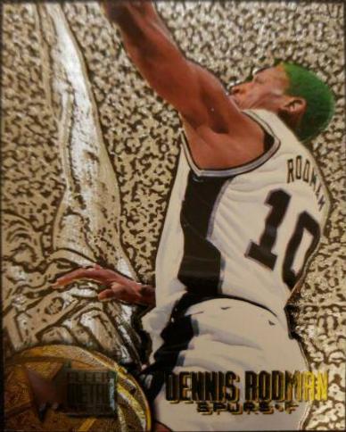 1995 Metal Dennis Rodman [Silver Spotlight] #100 card