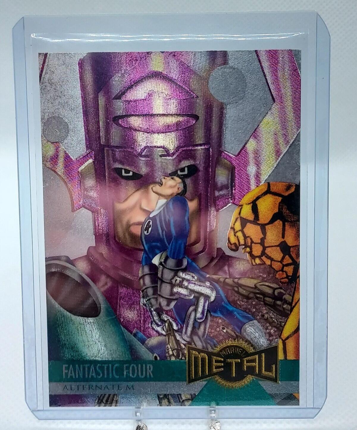 1995 Metal Fantastic Four [Silver Flasher] #129 card