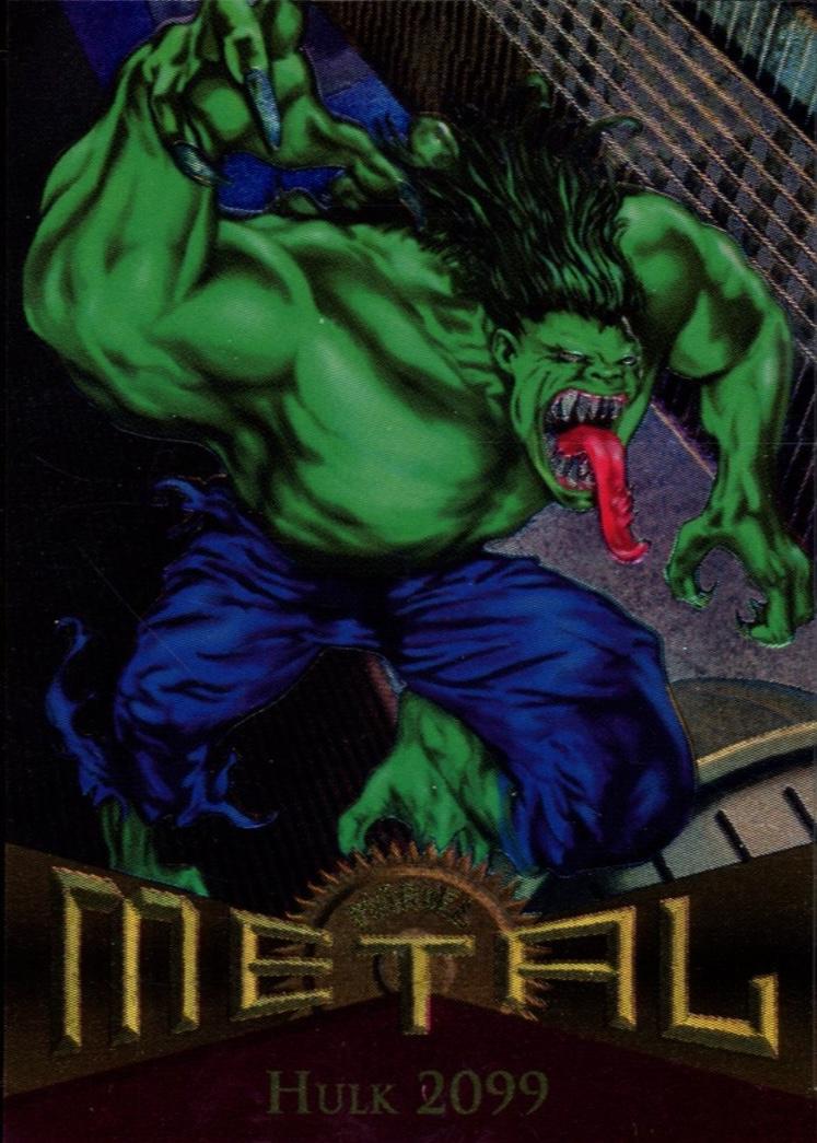 1995 Metal Hulk 2099 #47 card