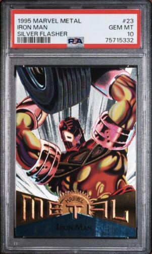 1995 Metal Iron Man [Silver Flasher] #23 card