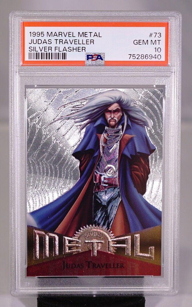 1995 Metal Judas Traveller [Silver Flasher] #73 card
