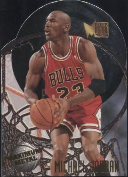 1995 Metal Maximum michael jordan #4 card