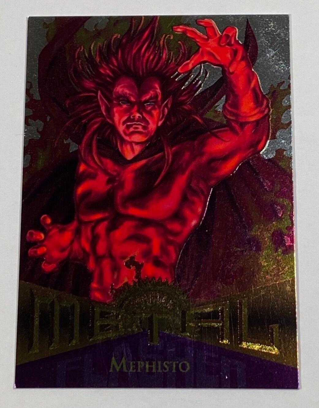 1995 Metal Mephisto [Silver Flasher] #34 card
